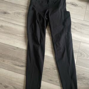 Black High-Waisted Leggings